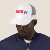 Kennedy For President 2024 Trucker Hat Trucker Pet (In situ)