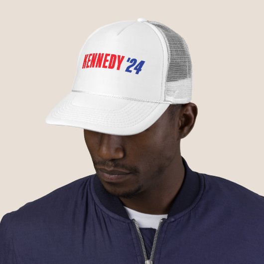 Kennedy For President 2024 Trucker Hat Trucker Pet (In situ)