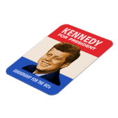 Kennedy for President Magneet (Linkerzijde)