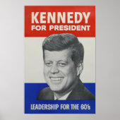 Kennedy for President Poster (Voorkant)