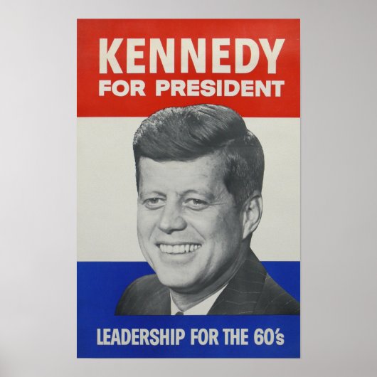 Kennedy for President Poster (Voorkant)