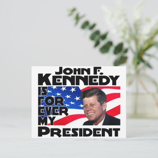 Kennedy Forever Briefkaart (Staand voorkant)