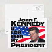 Kennedy Forever Briefkaart (Voorkant / Achterkant)