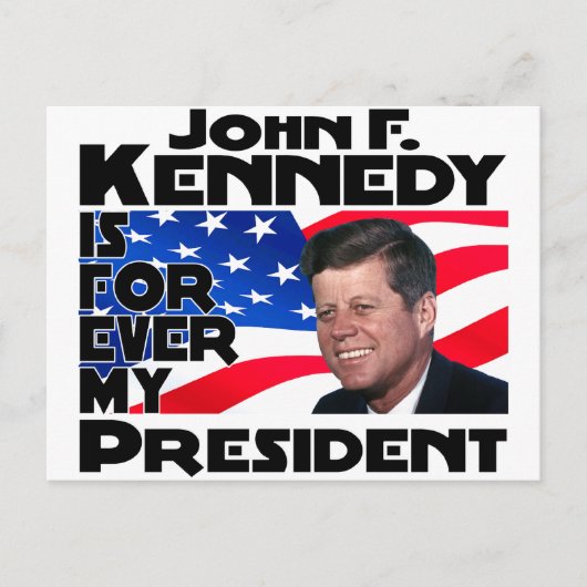 Kennedy Forever Briefkaart (Voorkant)