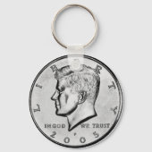 Kennedy Half Dollar Sleutelhanger (Voorkant)