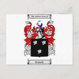 Kennedy (Iers) wapenschild Briefkaart