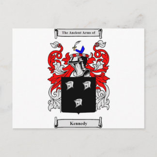Kennedy (Iers) wapenschild Briefkaart