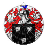 Kennedy (Iers) wapenschild Dartbord (Voorkant)