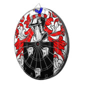 Kennedy (Iers) wapenschild Dartbord (Voorkant Rechts)