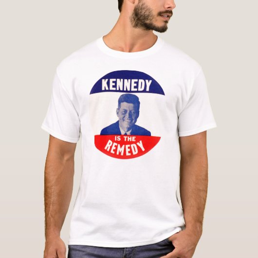 Kennedy is de Oplossing T-shirt (Voorkant)