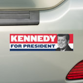  Kennedy Johnson 1960 Kennedy 1960 Bumpersticker (Op auto)
