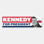  Kennedy Johnson 1960 Kennedy 1960 Bumpersticker (Voorkant)