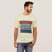 Kennedy Johnson Campaign T-shirt (Voorkant volledig)