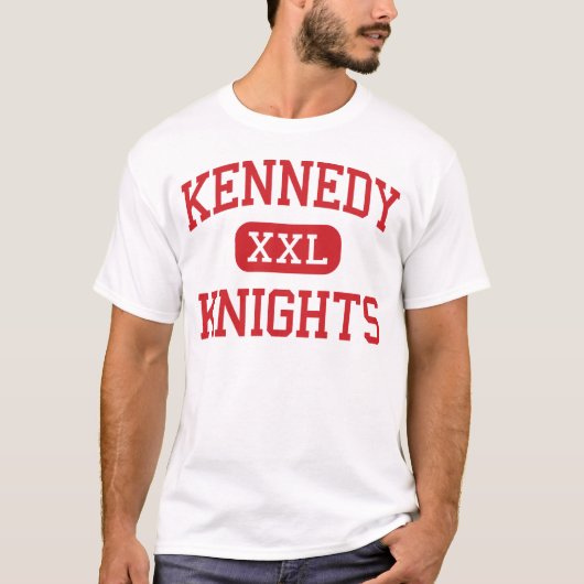 Kennedy - Knachten - High School - Bronx New York T-shirt (Voorkant)