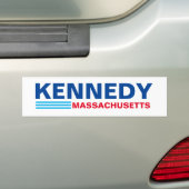 KENNEDY / MASSACHUSETTEN BUMPERSTICKER (Op auto)