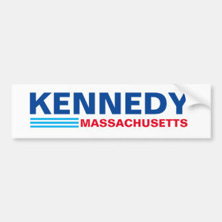 KENNEDY / MASSACHUSETTEN BUMPERSTICKER