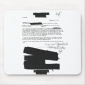 Kennedy memo uit 1963 over de UFO Muismat (Voorkant)