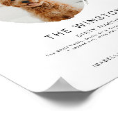 KENNEDY Minimalist 1 Fotofoto Pet Signature Drink  Poster (Hoek)