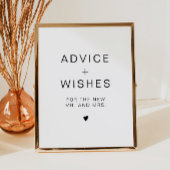 KENNEDY Modern Advice for the Bride and Groom Post Poster