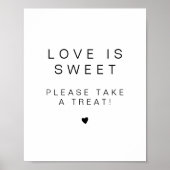 KENNEDY Modern Love is Sweet Treat Favor Poster (Voorkant)