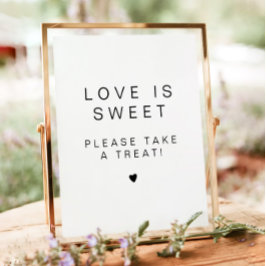 KENNEDY Modern Love is Sweet Treat Favor Poster