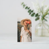 KENNEDY Modern minimalistische slank en eenvoudige Visitekaartje (Staand voorkant)