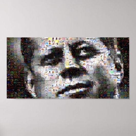 Kennedy Mosaic Poster (Voorkant)