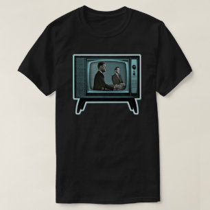 Kennedy Nixon 1960 TV-debat T-shirt