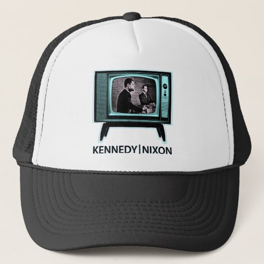 Kennedy Nixon 1960 TV-debat Trucker Pet (Voorkant)