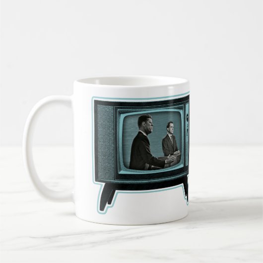 Kennedy Nixon 1960 TV Debate Koffiemok (Links)