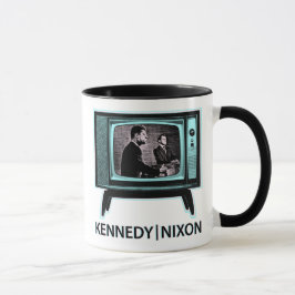 Kennedy Nixon 1960 TV Debate Mok