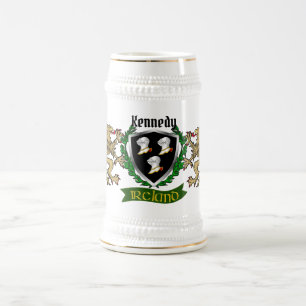 Kennedy/O'Kennedy Irish Shield Bierpul