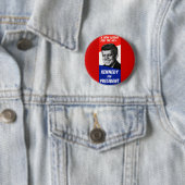 Kennedy Presidential Campaign 1960 Ronde Button 5,7 Cm (In situ)