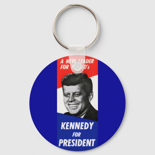 Kennedy Presidential Campaign 1960 Sleutelhanger (Voorkant)