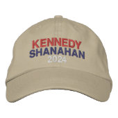 KENNEDY RFK JR SHANAHAN 2024 GEBORDUURDE PET (Voorkant)
