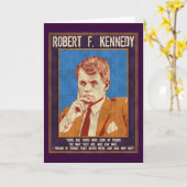Kennedy, Robert - "waarom niet? " Kaart (Gele Bloem)