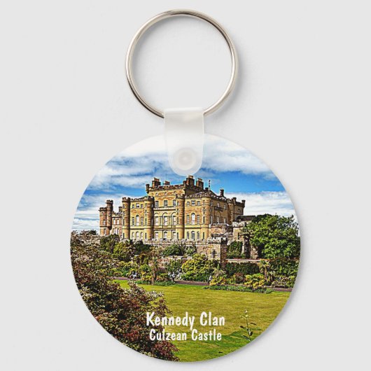 Kennedy Scottish Clan's Culzean Castle Sleutelhang Sleutelhanger (Voorkant)