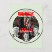 KENNEDY Senate Briefkaart (Voorkant)