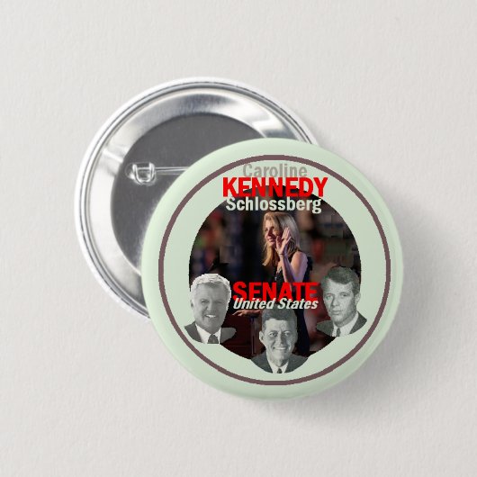 KENNEDY Senate Button (Voorkant /achterkant)