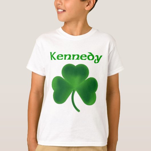 Kennedy Shamrock T-shirt (Voorkant)