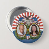 Kennedy Shanahan 2024 - Verzamelcampagne Ronde Button 7,6 Cm (Voorkant /achterkant)