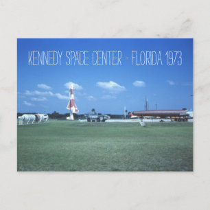 Kennedy Space Center 1973  geïnspireerd Briefkaart