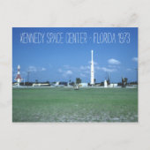 Kennedy Space Center 1973  geïnspireerd Briefkaart (Voorkant)