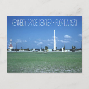 Kennedy Space Center 1973  geïnspireerd Briefkaart