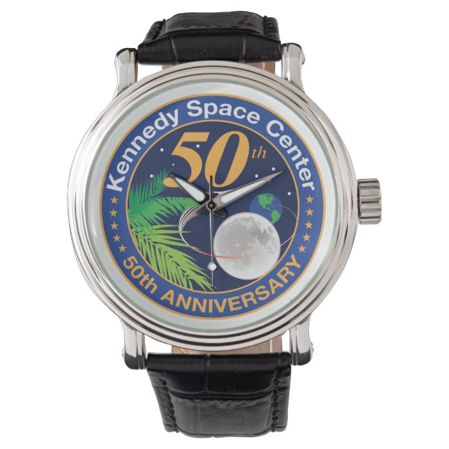 Kennedy Space Center (50e Jubileum) Horloge (Voorkant)