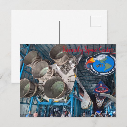 Kennedy Space Center Briefkaart (Voorkant / Achterkant)