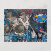 Kennedy Space Center Briefkaart (Voorkant)