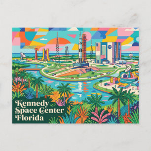 Kennedy Space Center Florida Briefkaart
