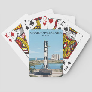 Kennedy Space Center Florida Pokerkaarten