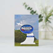 Kennedy Space Center Visitor Complex Sign Briefkaart (Staand voorkant)